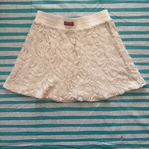 Girls Farm Girl 5/6 Lace A-Line Skirt - Cream